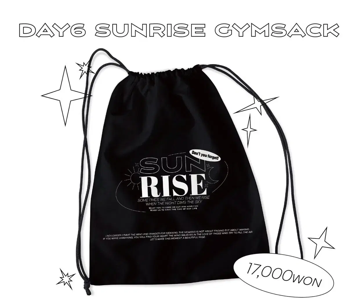 DAY6 | 데이식스 Day6 zip pop up gift full set, admission message